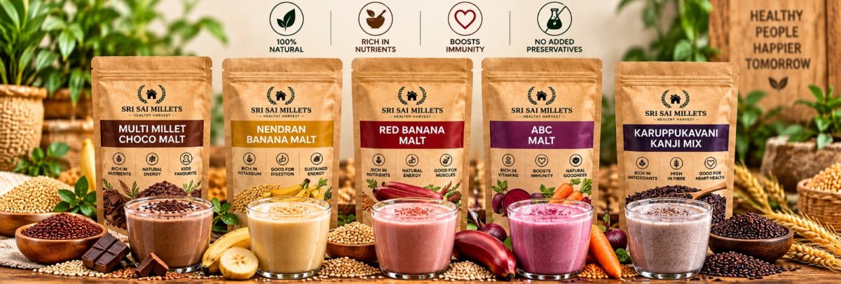 Healthy Nutritious Millet Malts