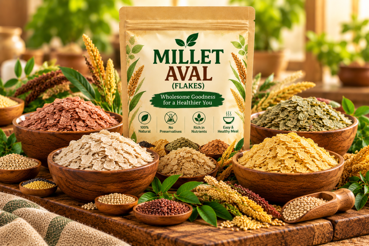 Millet Aval (Flakes)