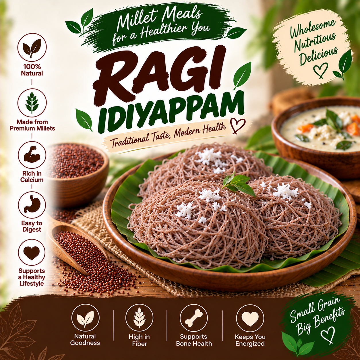 RAGI IDIYAPPAM