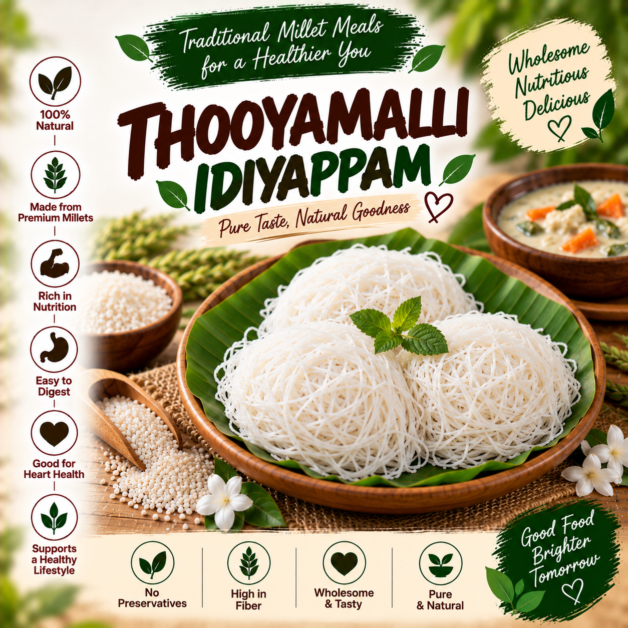 THOOYAMALLI IDIYAPPAM