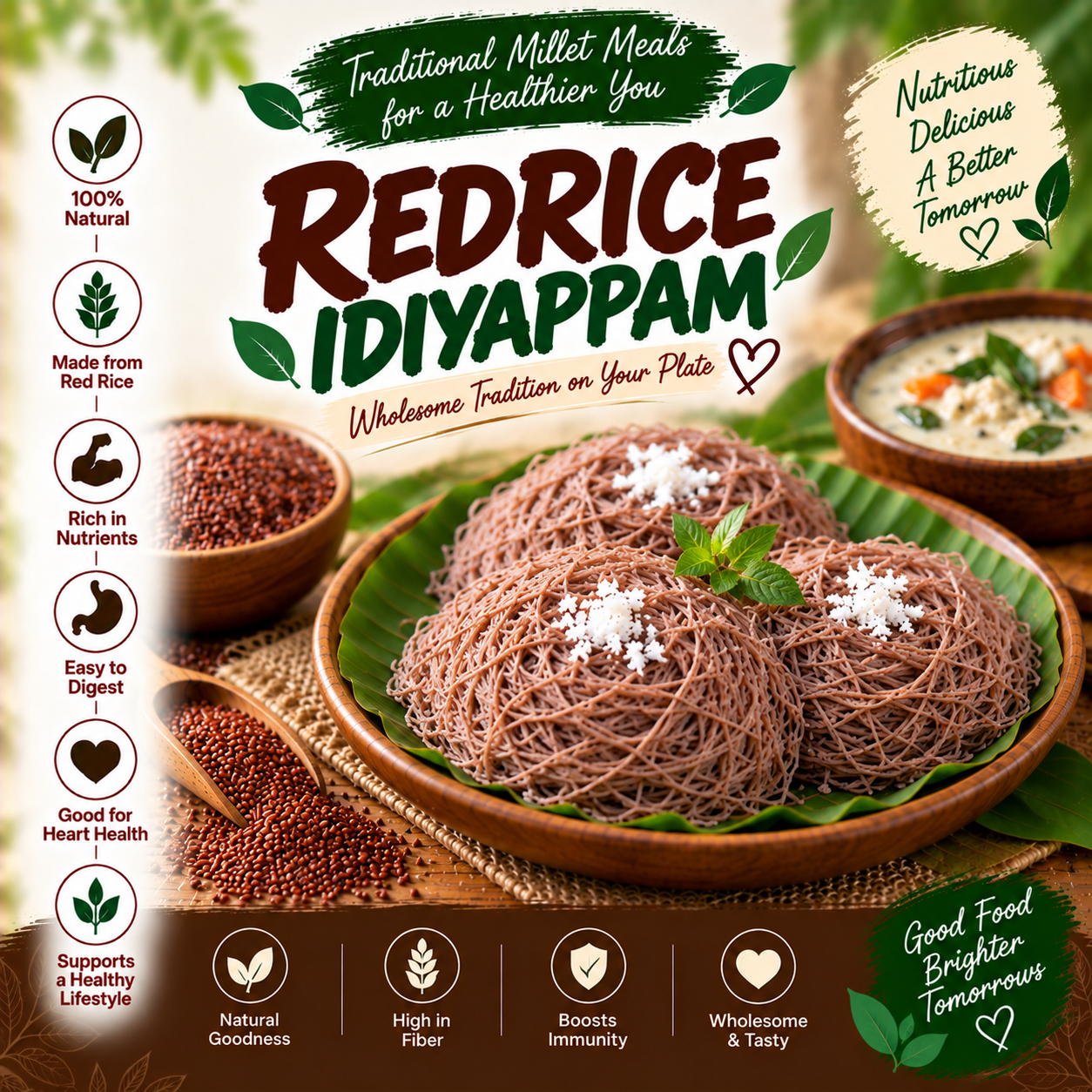 REDRICE IDIYAPPAM