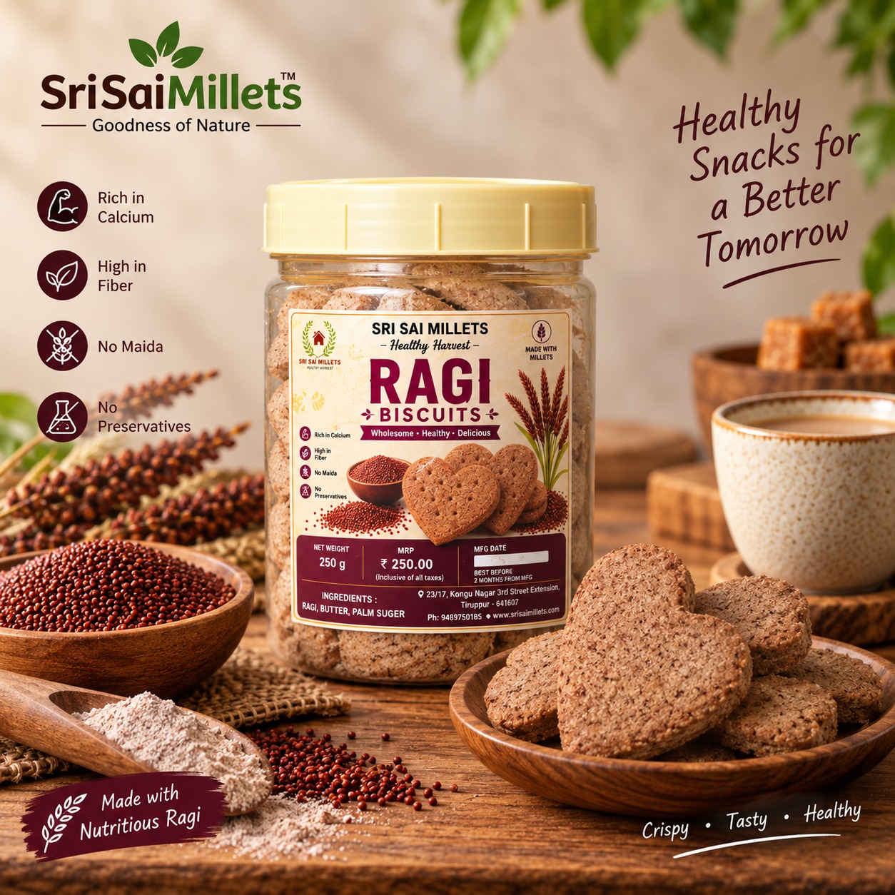 RAGI BISCUITS