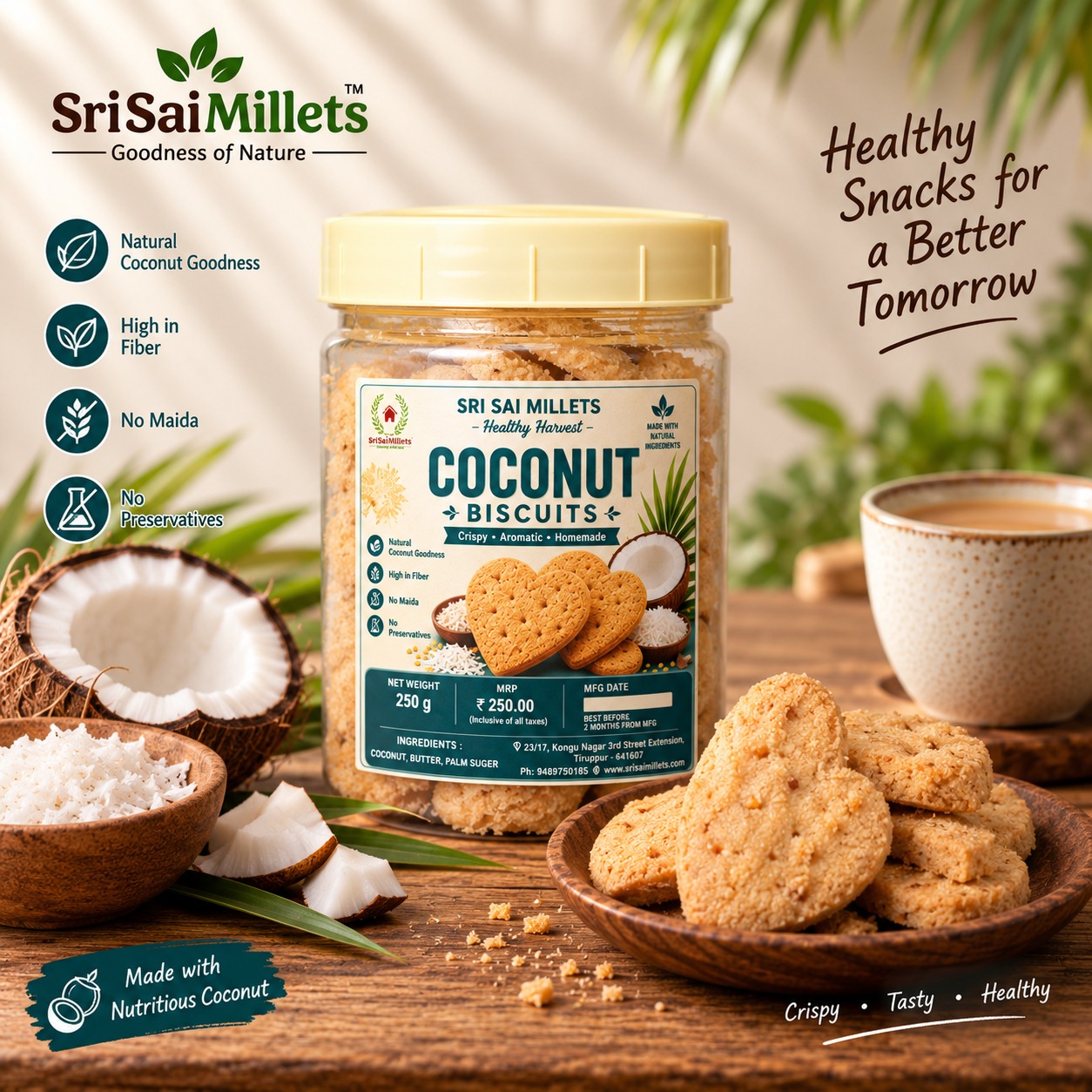 COCONUT BISCUITS