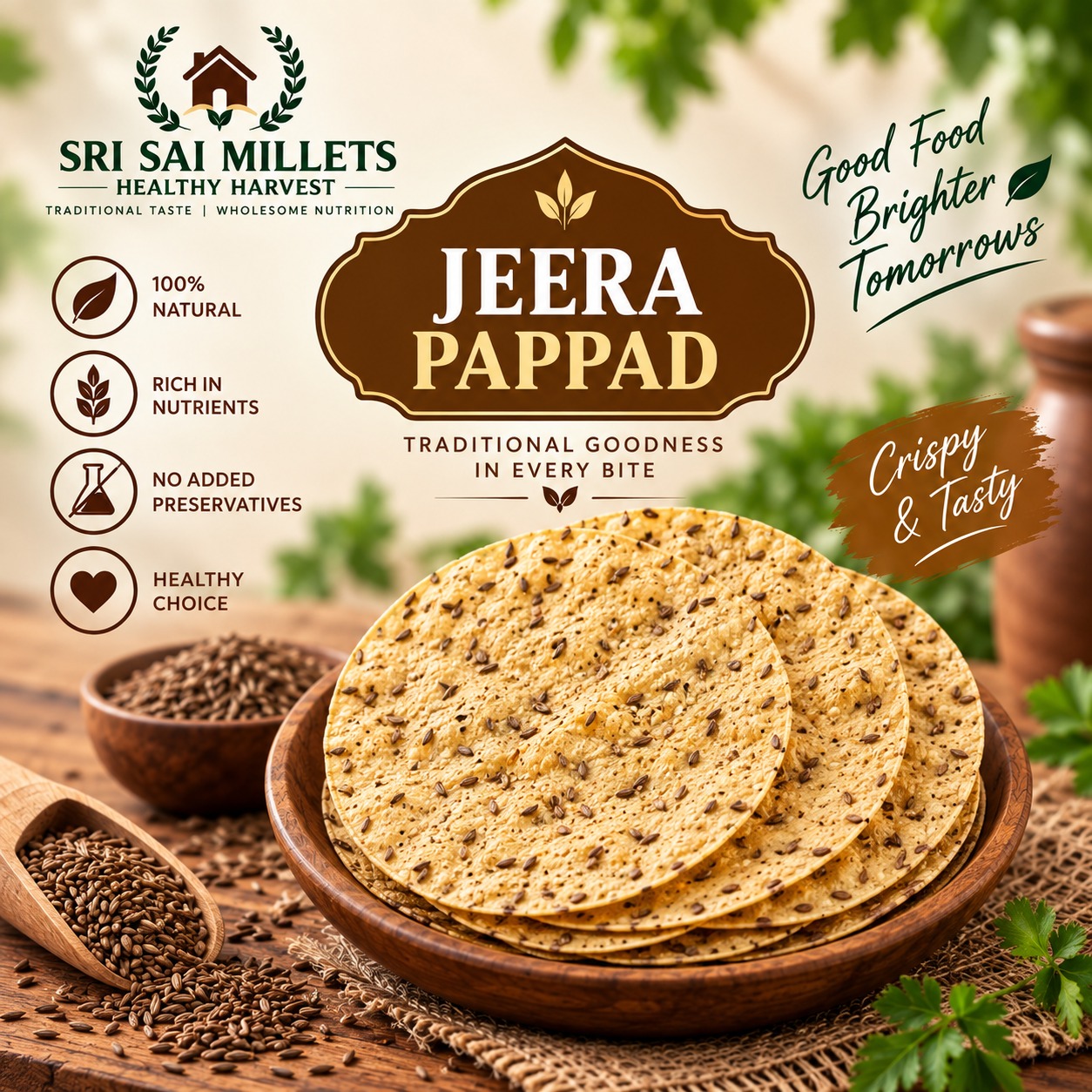 JEERA PAPPAD