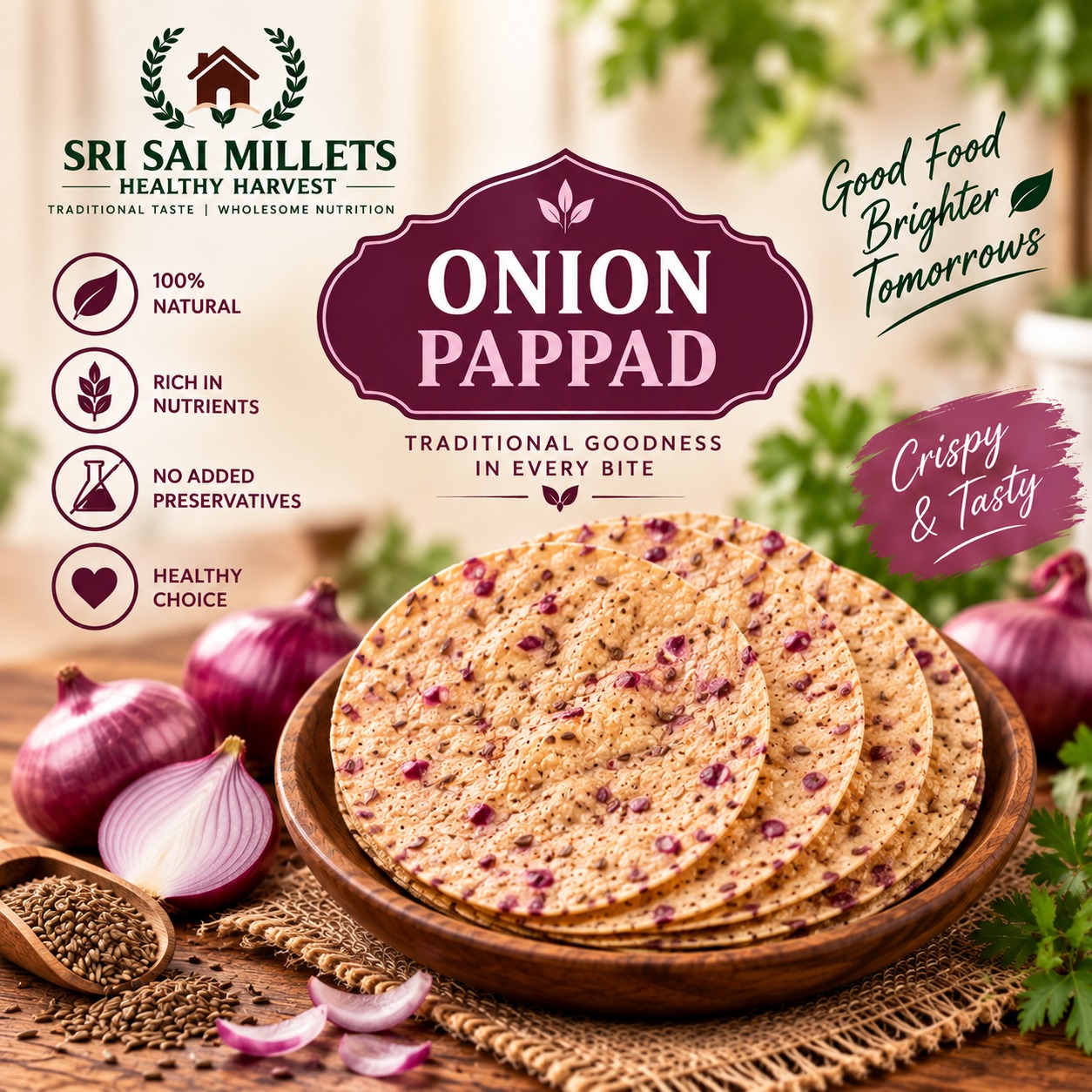 ONION PAPPAD