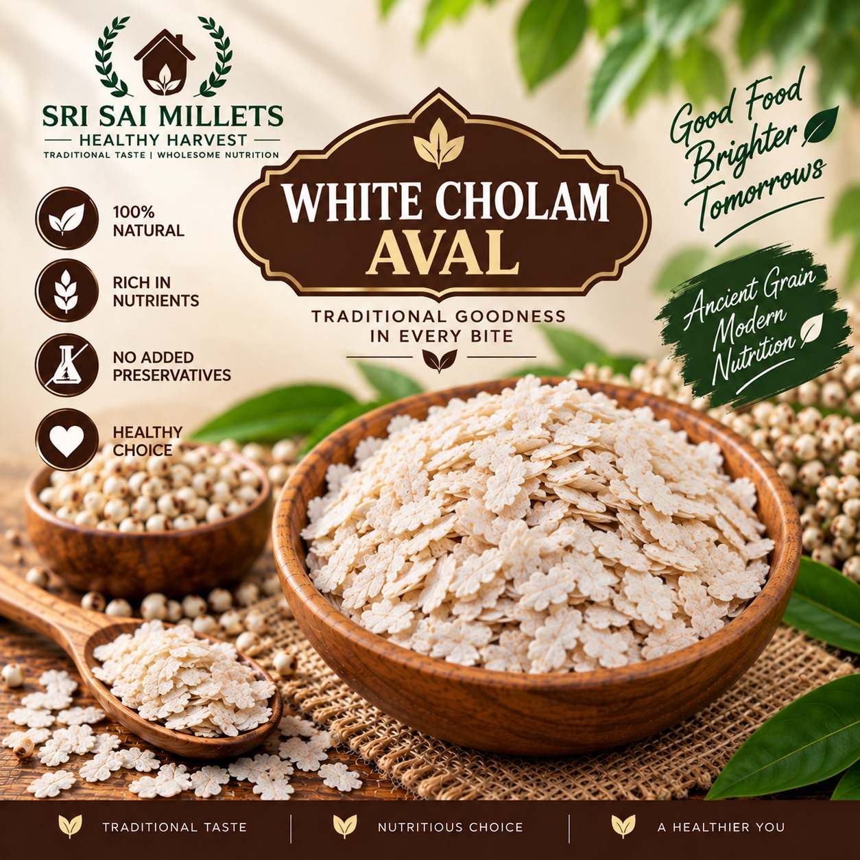 WHITE CHOLAM AVAL